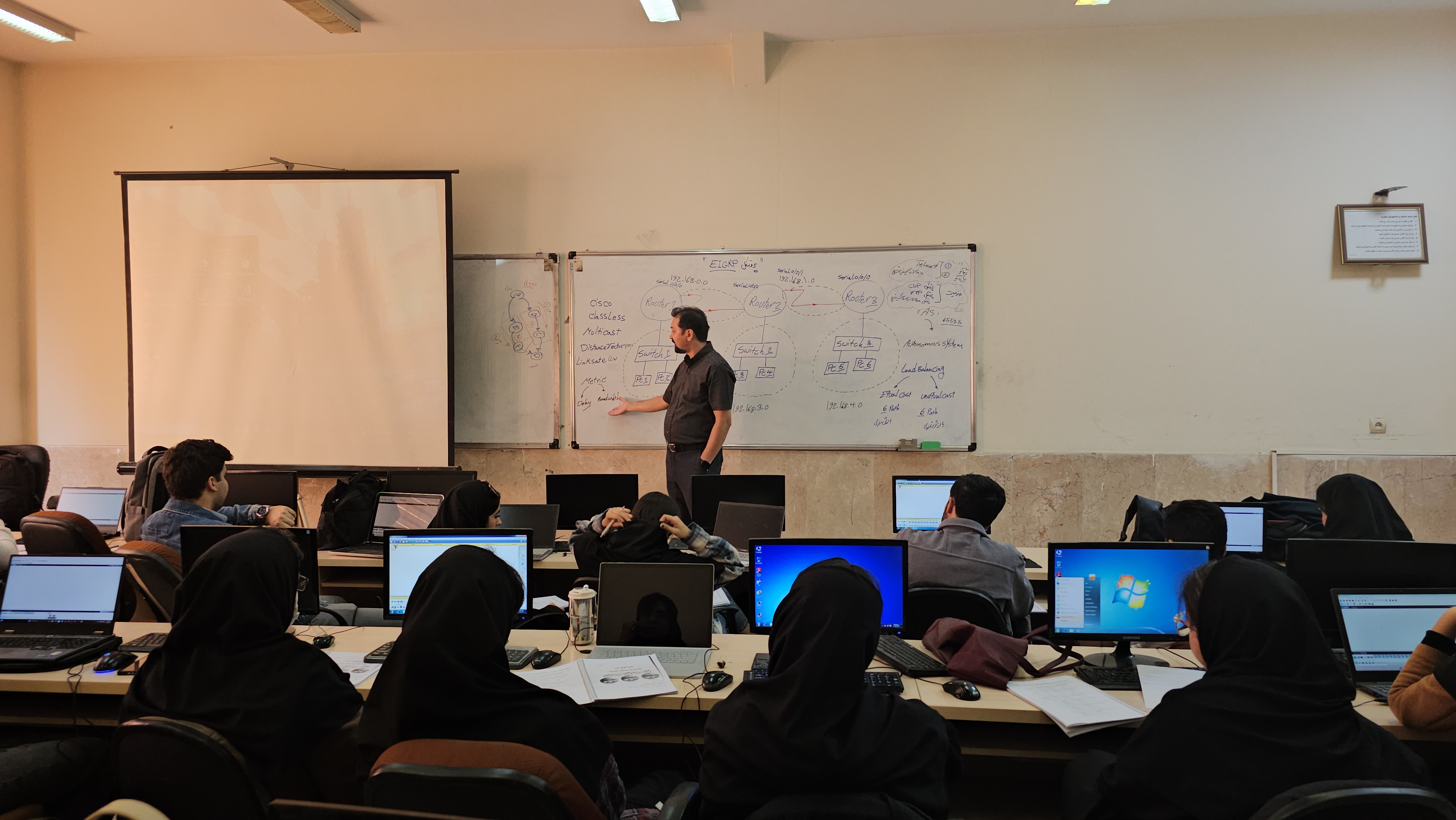 ازمایشگاه شبکه